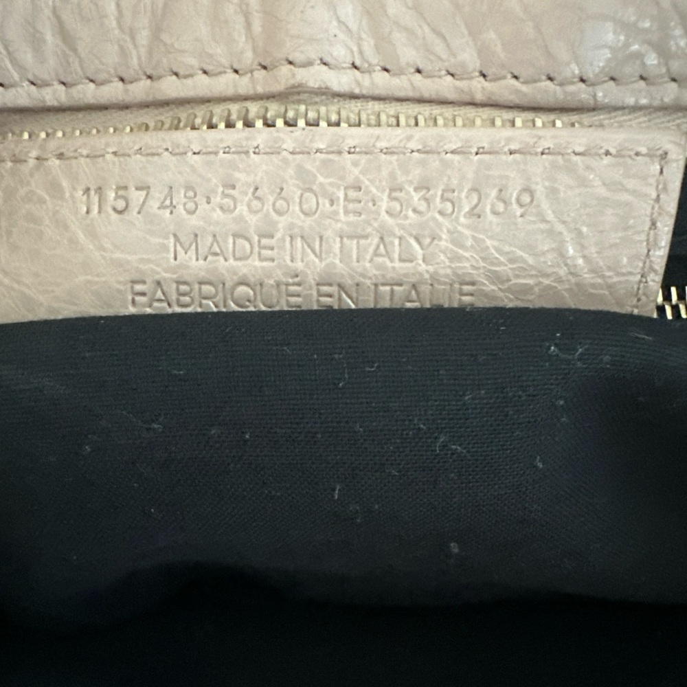 Balenciaga City Bag in Light Pink/Beige - Picture 12 of 16